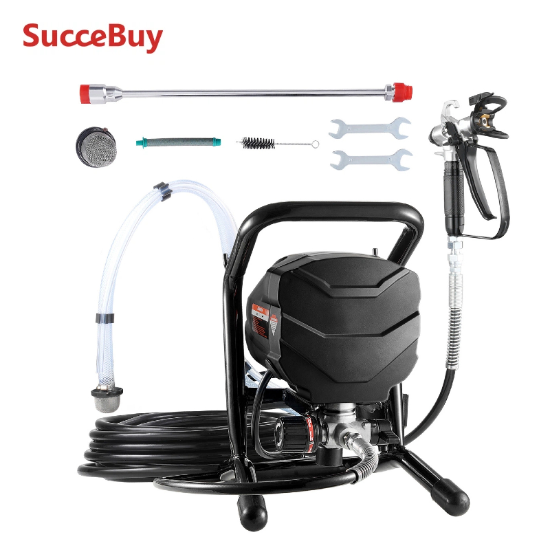 Airless Paint Sprayer 3000Psi - SucceBuy Standlı Havasız Boya Püskürtücü, 650W