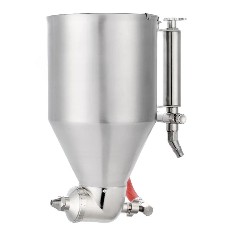 Texture Spray Hopper Gun - 3500ml Hava Basınçlı Boya Tabancası, 6