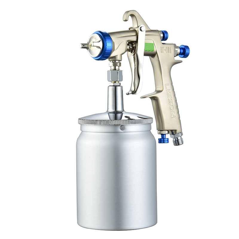 Hvlp Spray Gun Gravity Feed - Metal 600cc PÜSKÜRTME TABANCASI W-101 Hava