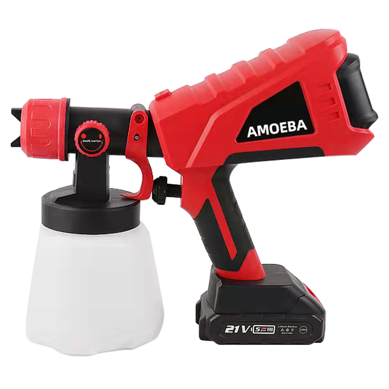 Cordless Paint Sprayer 20V - Şarj Edilebilir Pilli Taşınabilir Elektrikli Kablosuz