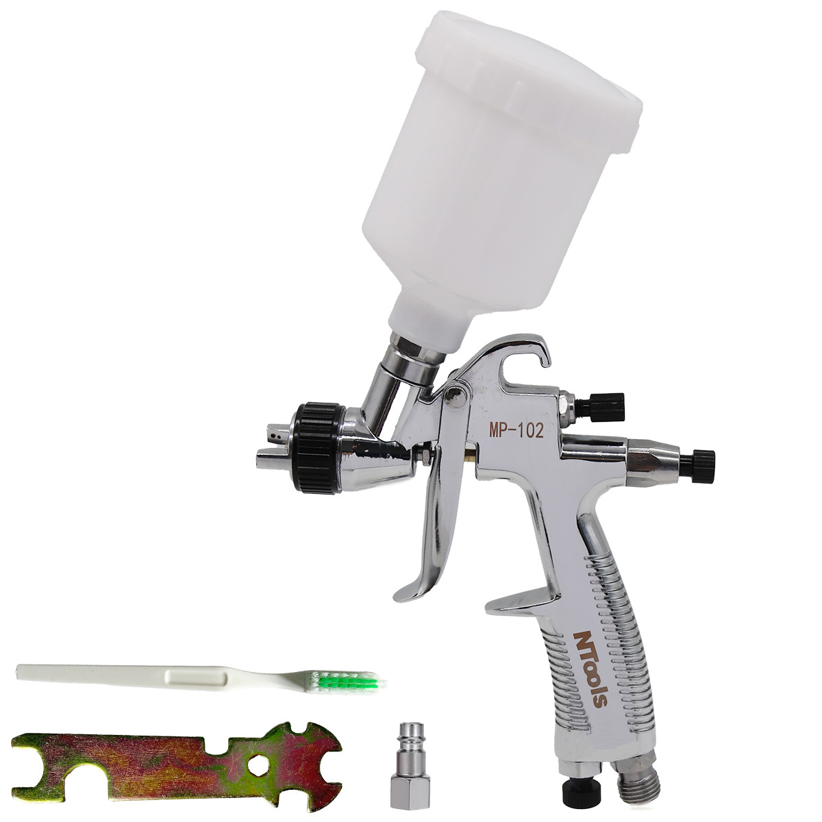 Hvlp Spray Gun Gravity Feed - Mini Boya Tabancası 0.5/0.8/1.0/1.2mm Nozul Boyutu