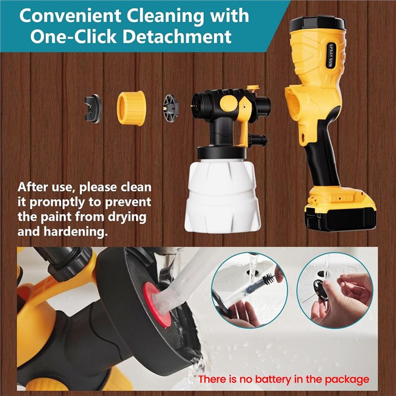 AT21 – Otomatik Mobilya Boyama - Cordless Paint Sprayer 20V incelemesi ve fiyatı