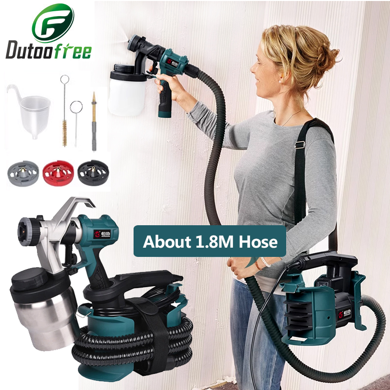 220V 800W Yüksek Güçlü Boya Pü - Electric Paint Sprayer 800W incelemesi ve fiyatı
