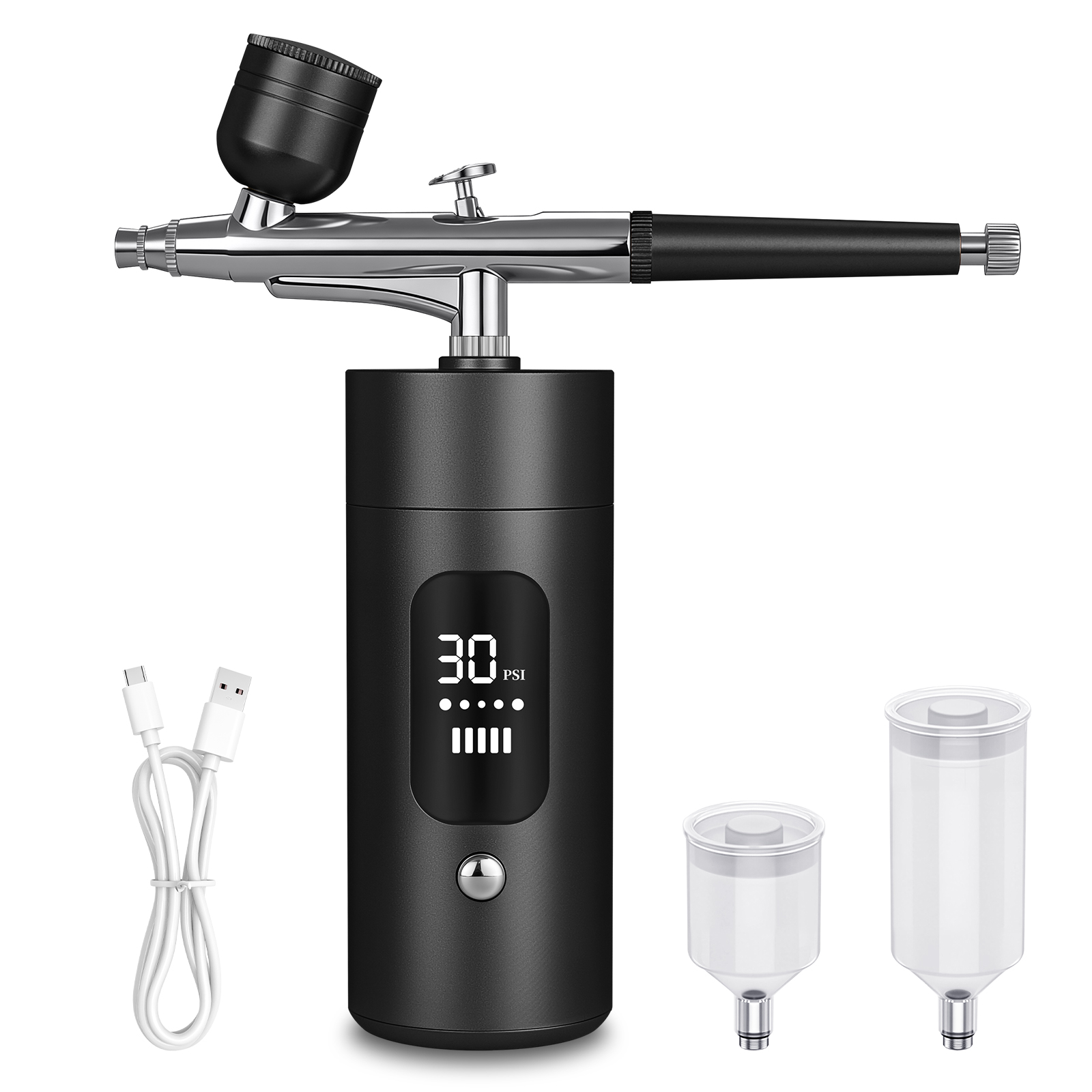 Manikür Tabancası Seti: 30 PSI - Airbrush Kit Compressor incelemesi ve fiyatı