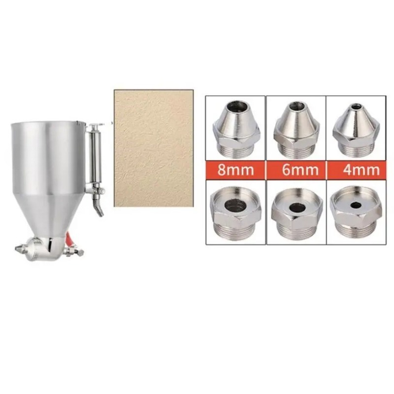 3500ml Hava Basınçlı Boya Taba - Texture Spray Hopper Gun incelemesi ve fiyatı