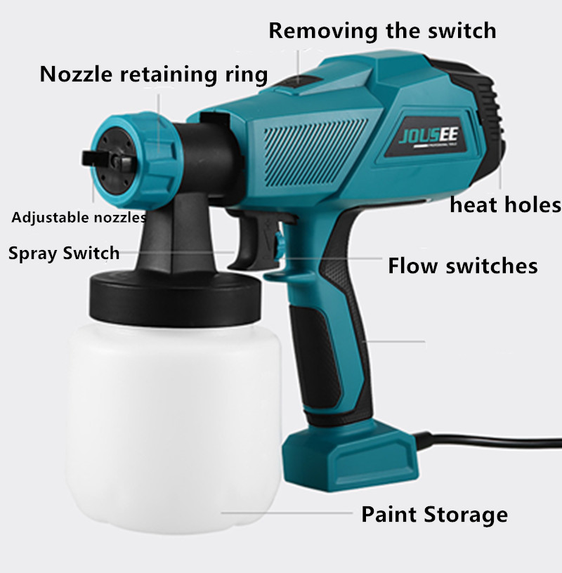 220V Elektrikli Sprey 600/800W - Electric Paint Sprayer 800W incelemesi ve fiyatı