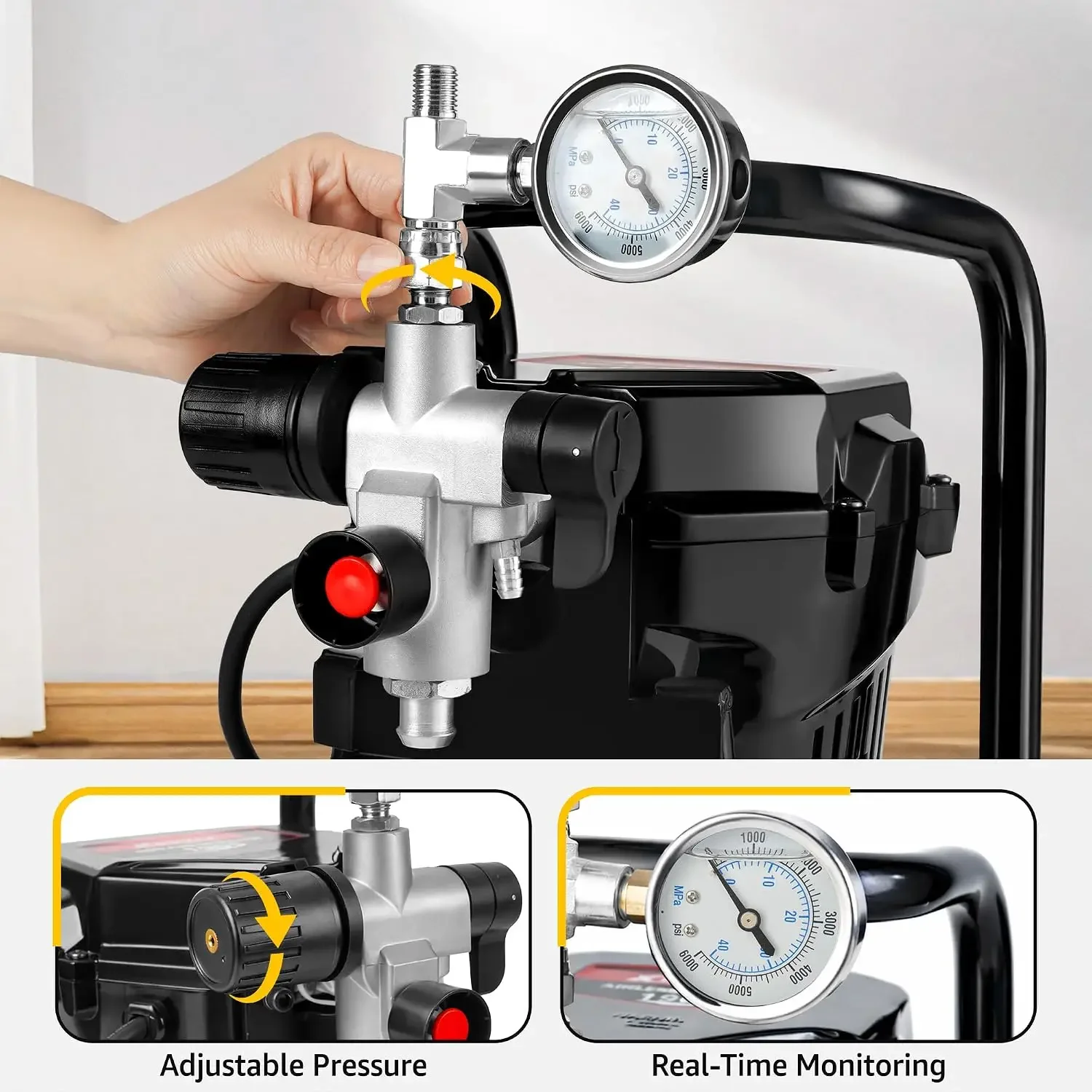 ABD Gönderimi 750W Havasız Boy - Airless Paint Sprayer 3000Psi incelemesi ve fiyatı