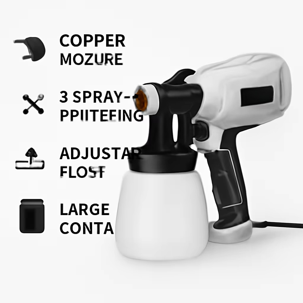 800W Elektrikli Boya Püskürtüc - Electric Paint Sprayer 800W incelemesi ve fiyatı