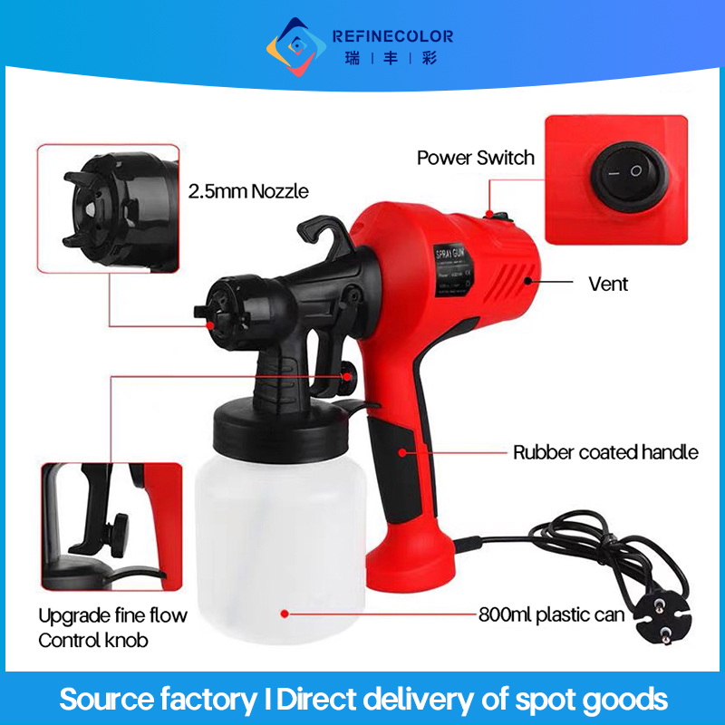Refinecolor 800ML elektrikli b - Paint Sprayer For Fence Deck incelemesi ve fiyatı