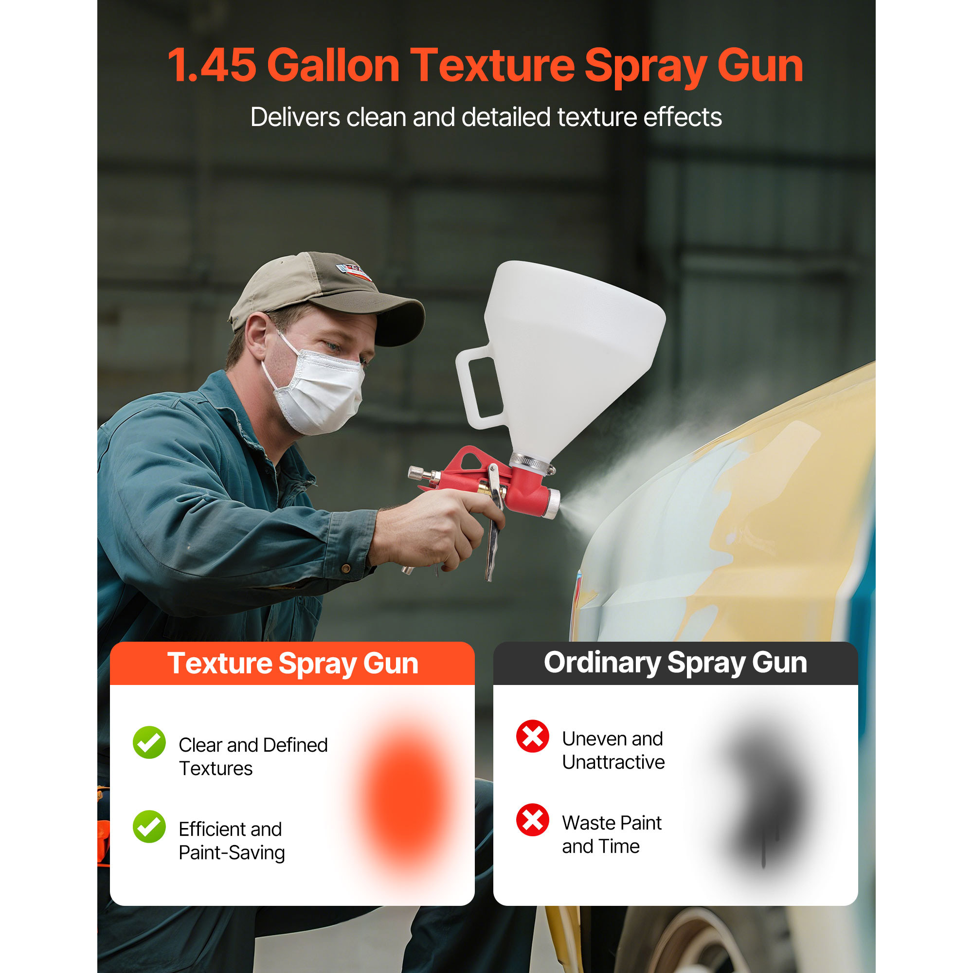 SucceBuy Hava Tekstür Püskürtm - Texture Spray Hopper Gun incelemesi ve fiyatı