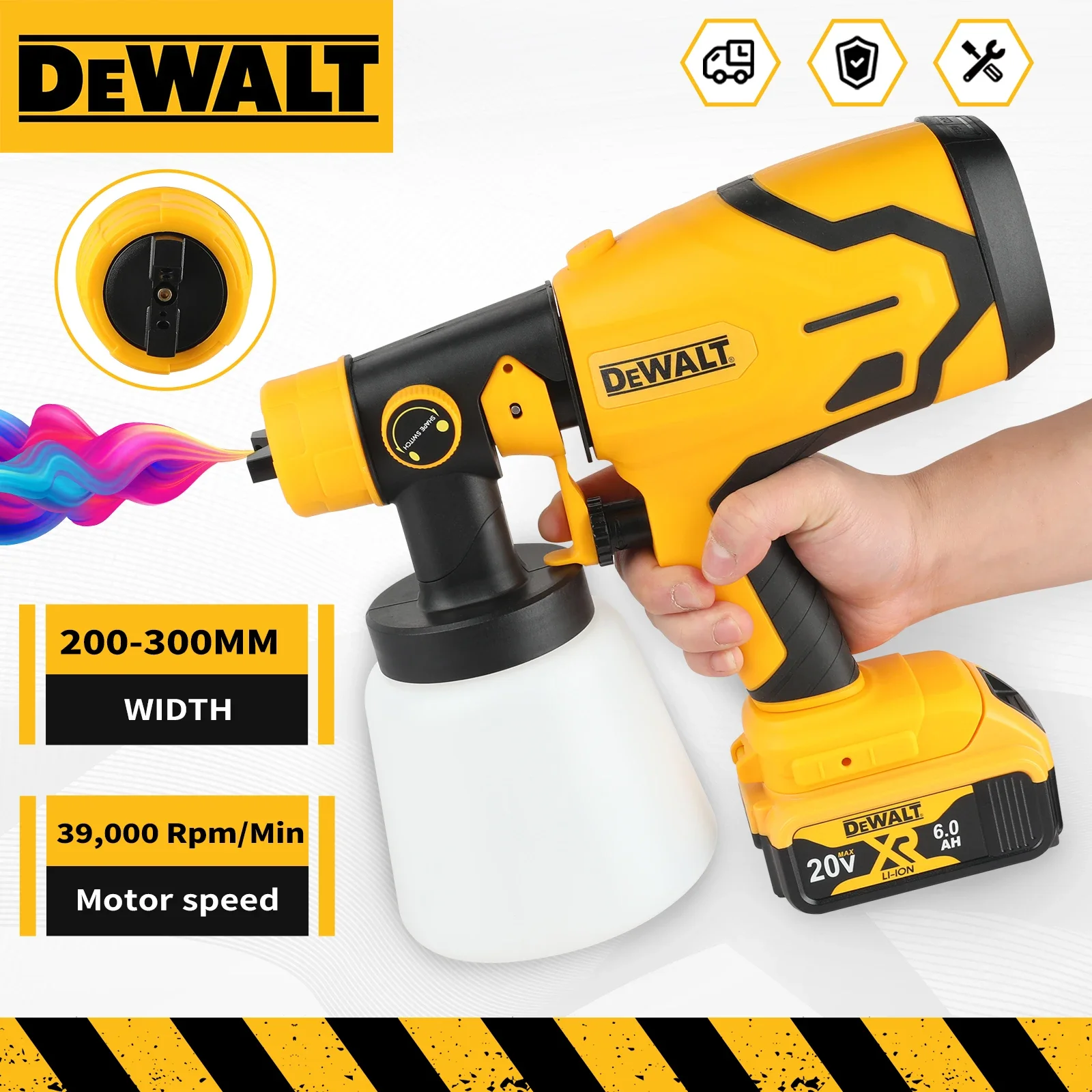 DEWALT D227 Fırçasız Akülü Boy - Cordless Paint Sprayer 20V incelemesi ve fiyatı