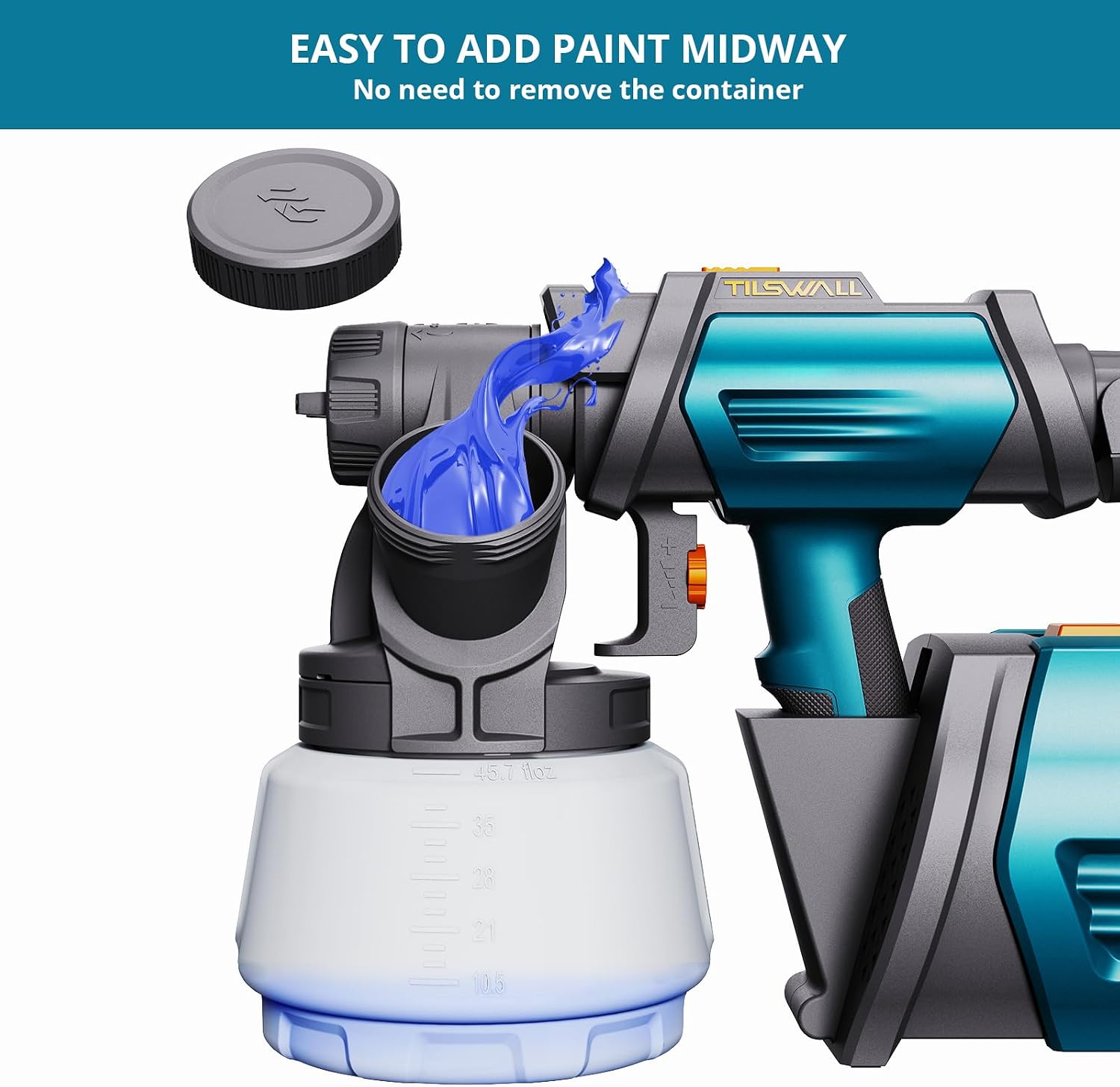 800W HVLP Boya Püskürtme Taban - Electric Paint Sprayer 800W incelemesi ve fiyatı