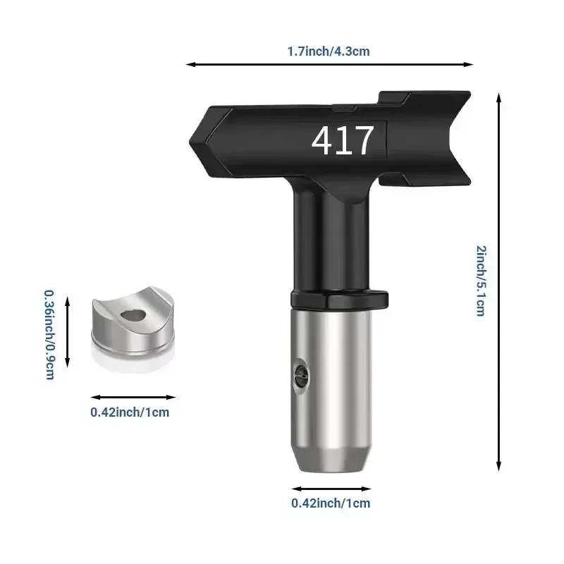 Topspray Siyah Havasız Püskürt - Paint Sprayer Nozzle Kit incelemesi ve fiyatı