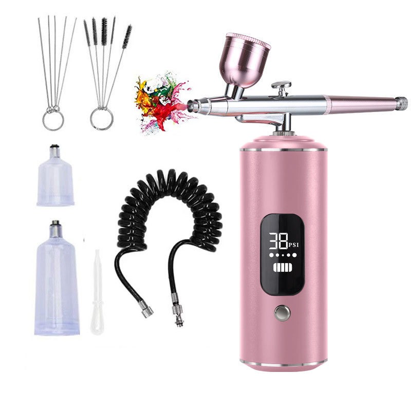 Hava kompresörü kiti, elektrik - Spray Gun Air Compressor Kit incelemesi ve fiyatı