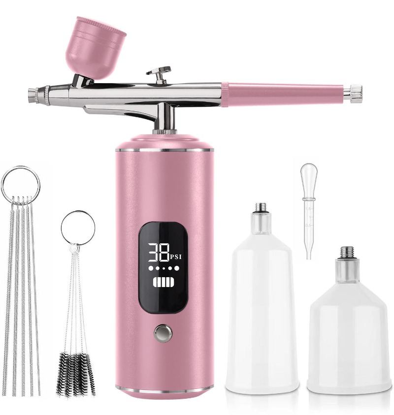 Hava kompresörü kiti, elektrik - Spray Gun Air Compressor Kit incelemesi ve fiyatı