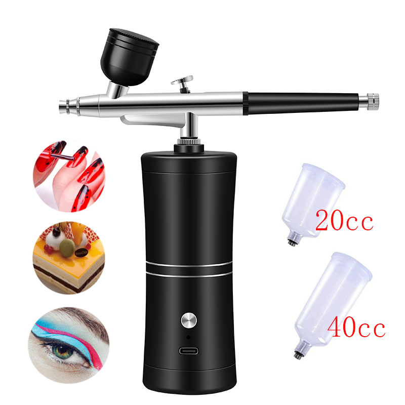 Çivi için Airbrush Sanat Boya  - Airbrush Kit Compressor incelemesi ve fiyatı