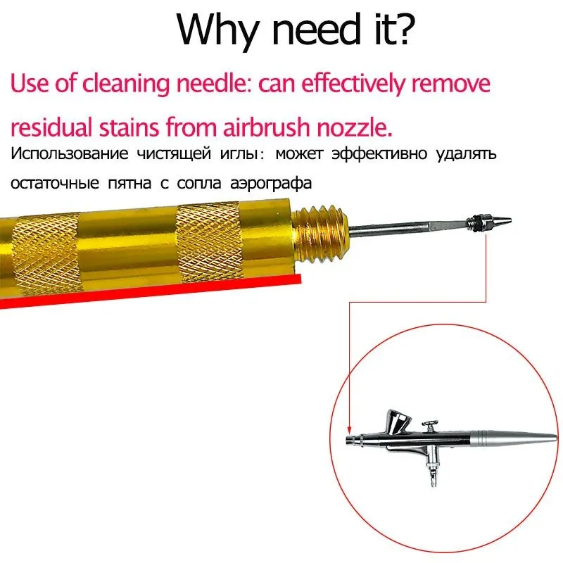 Airbrush temizleme Pot sabitle - Airbrush Kit Compressor incelemesi ve fiyatı