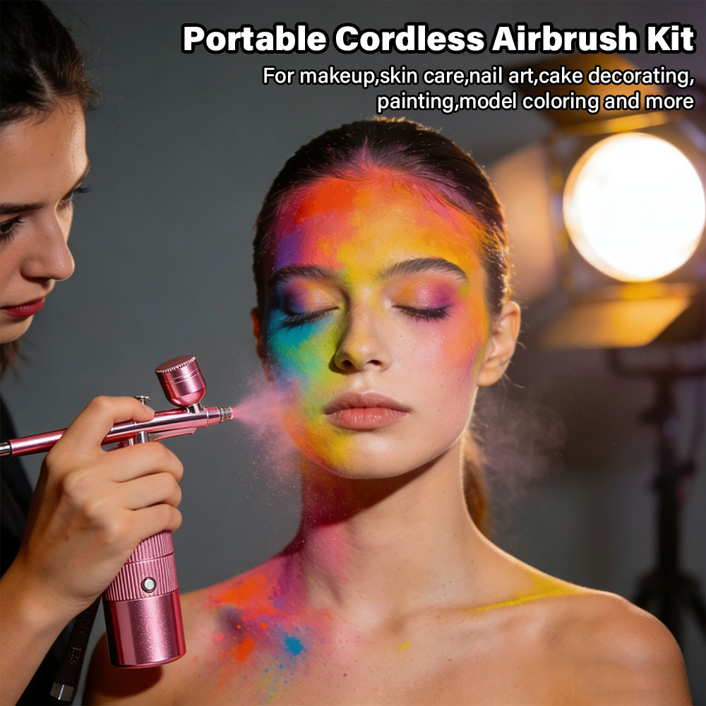 Şarj Edilebilir Airbrush Kompr - Airbrush Kit Compressor incelemesi ve fiyatı