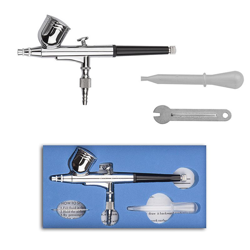 Yerçekimi Çift eylem Mini Airb - Airbrush Kit Compressor incelemesi ve fiyatı