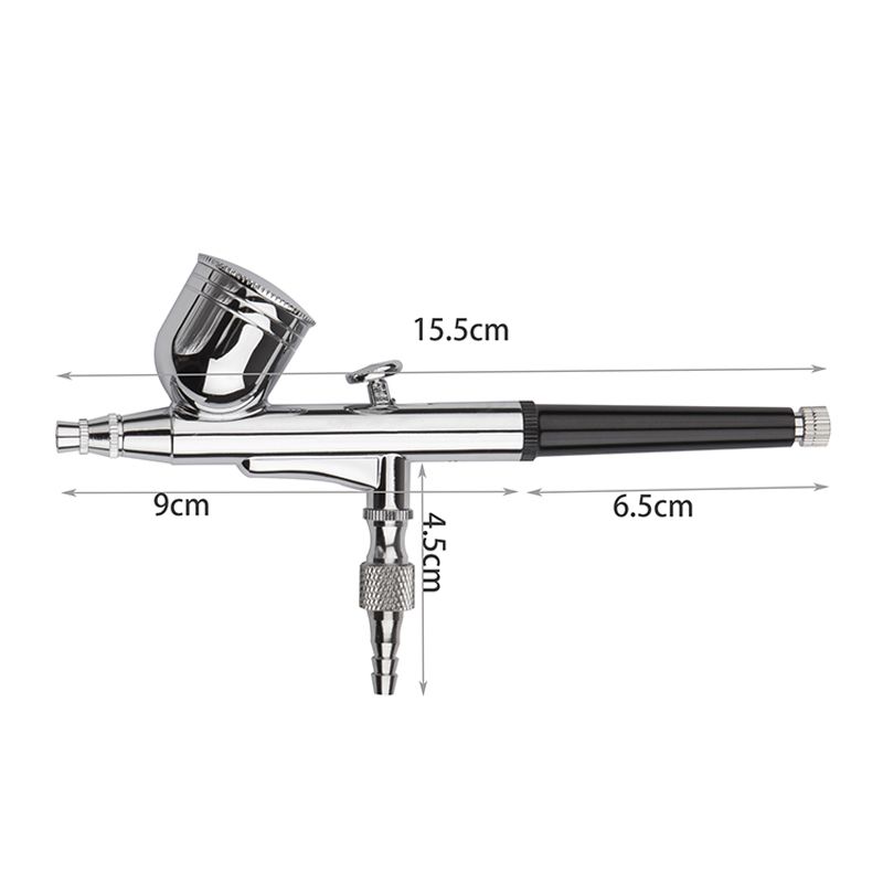 Yerçekimi Çift eylem Mini Airb - Airbrush Kit Compressor incelemesi ve fiyatı