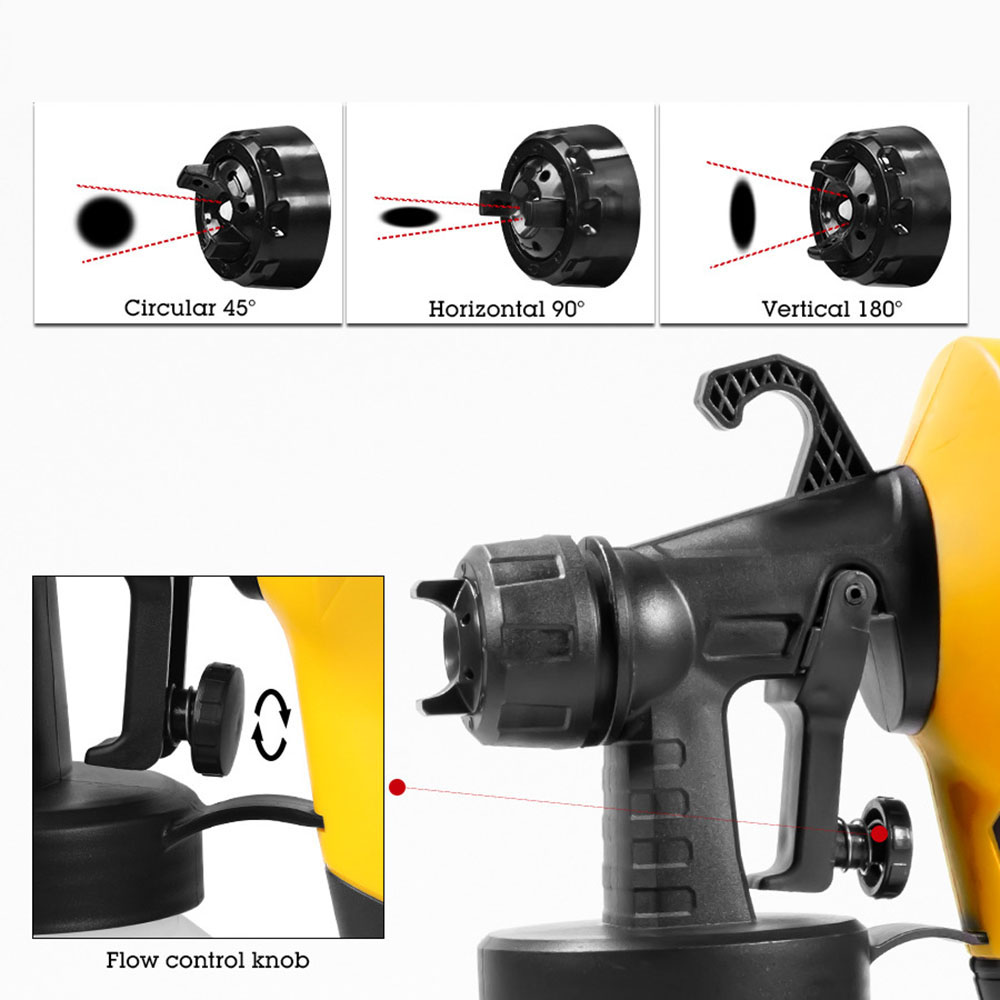 500ML Yüksek Güçlü Elektrikli  - Paint Sprayer For Fence Deck incelemesi ve fiyatı