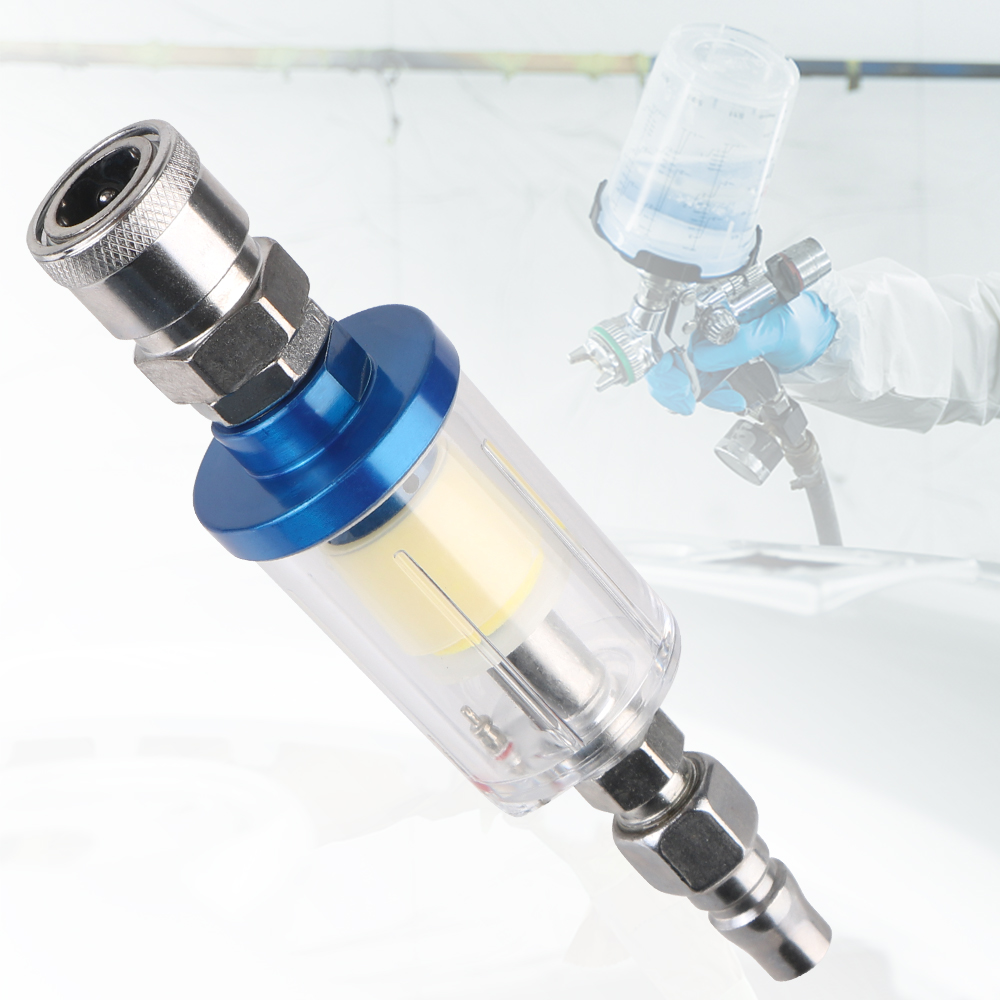 1/4 İnç Dişli, Şeffaf Su Tutuc - Spray Gun Air Compressor Kit incelemesi ve fiyatı