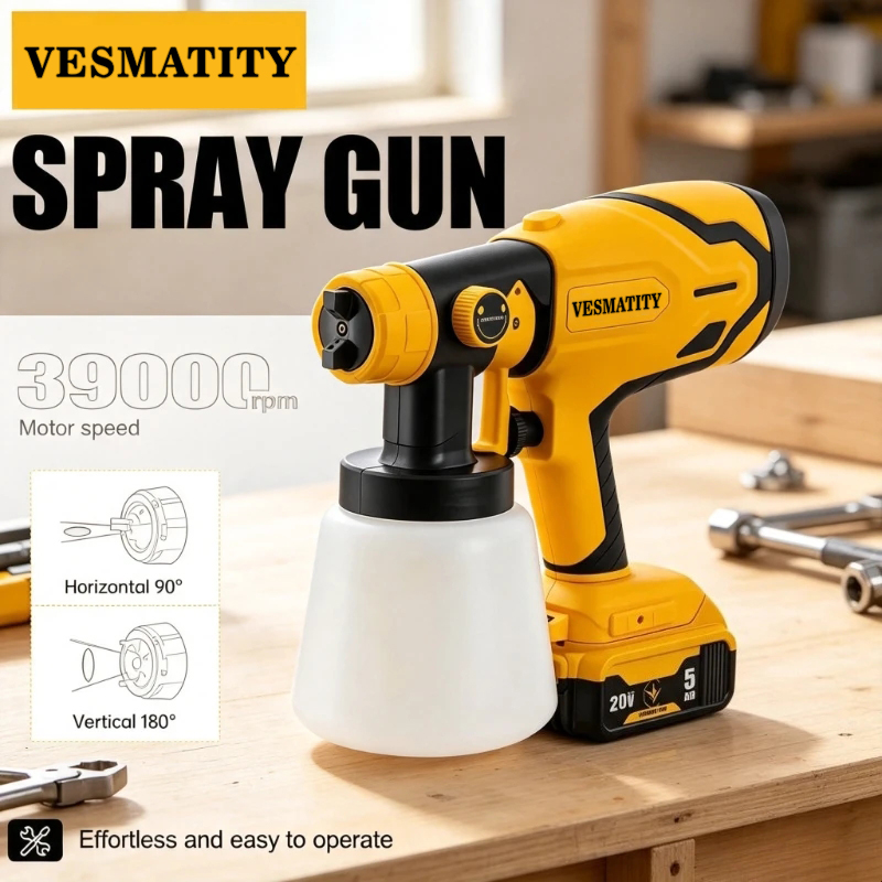 20 V Akülü Mobilya Boyama için - Cordless Paint Sprayer 20V incelemesi ve fiyatı