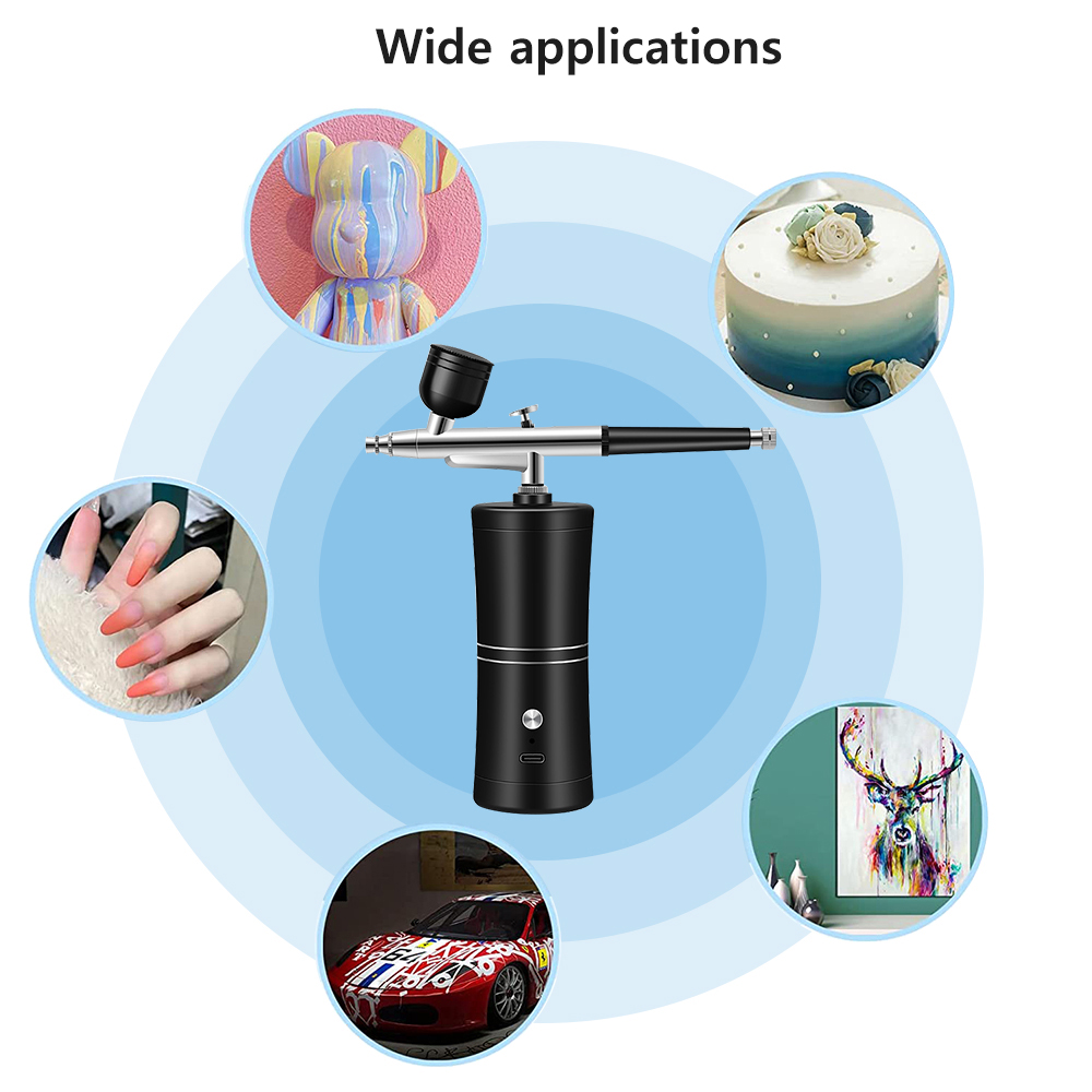 Airbrush Çivi Kompresörlü Akül - Airbrush Kit Compressor incelemesi ve fiyatı