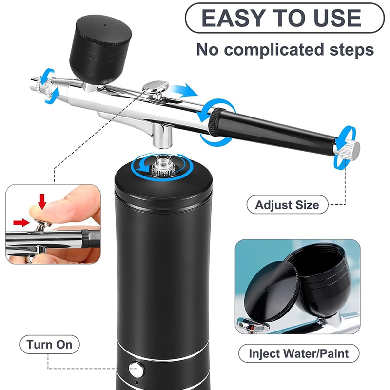 75STO-New Airbrush KIT Cordles - Airbrush Kit Compressor incelemesi ve fiyatı