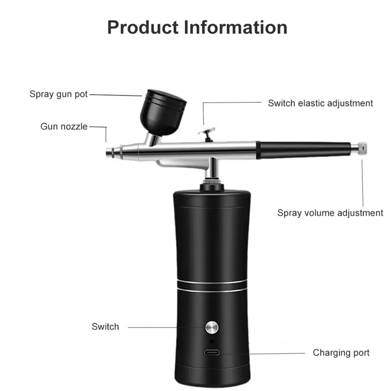 75STO-New Airbrush KIT Cordles - Airbrush Kit Compressor incelemesi ve fiyatı