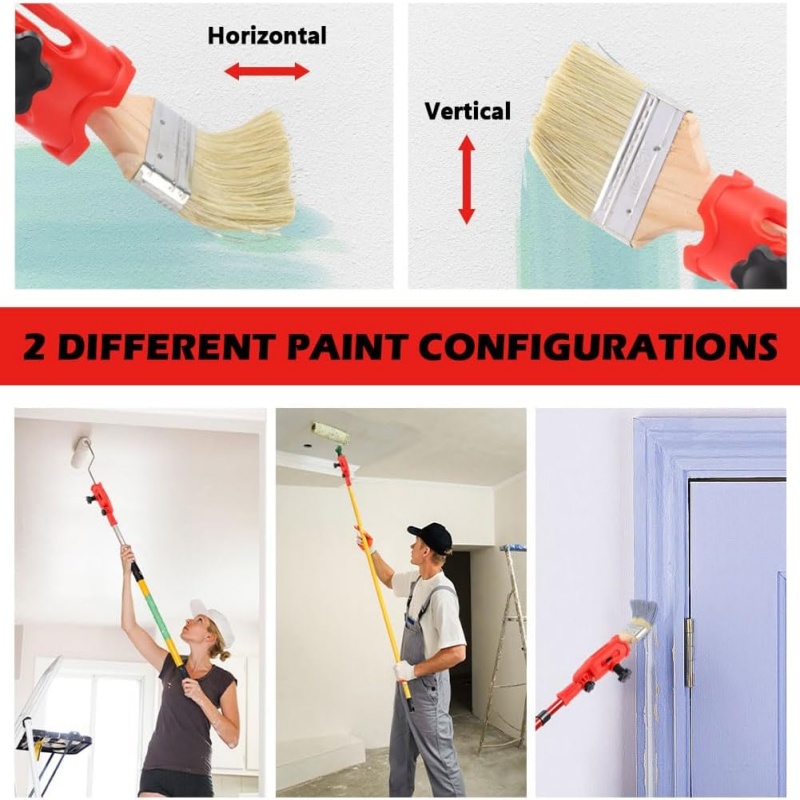 Çok Açılı Boya Fırçası Uzatıcı - Paint Sprayer Extension Pole incelemesi ve fiyatı