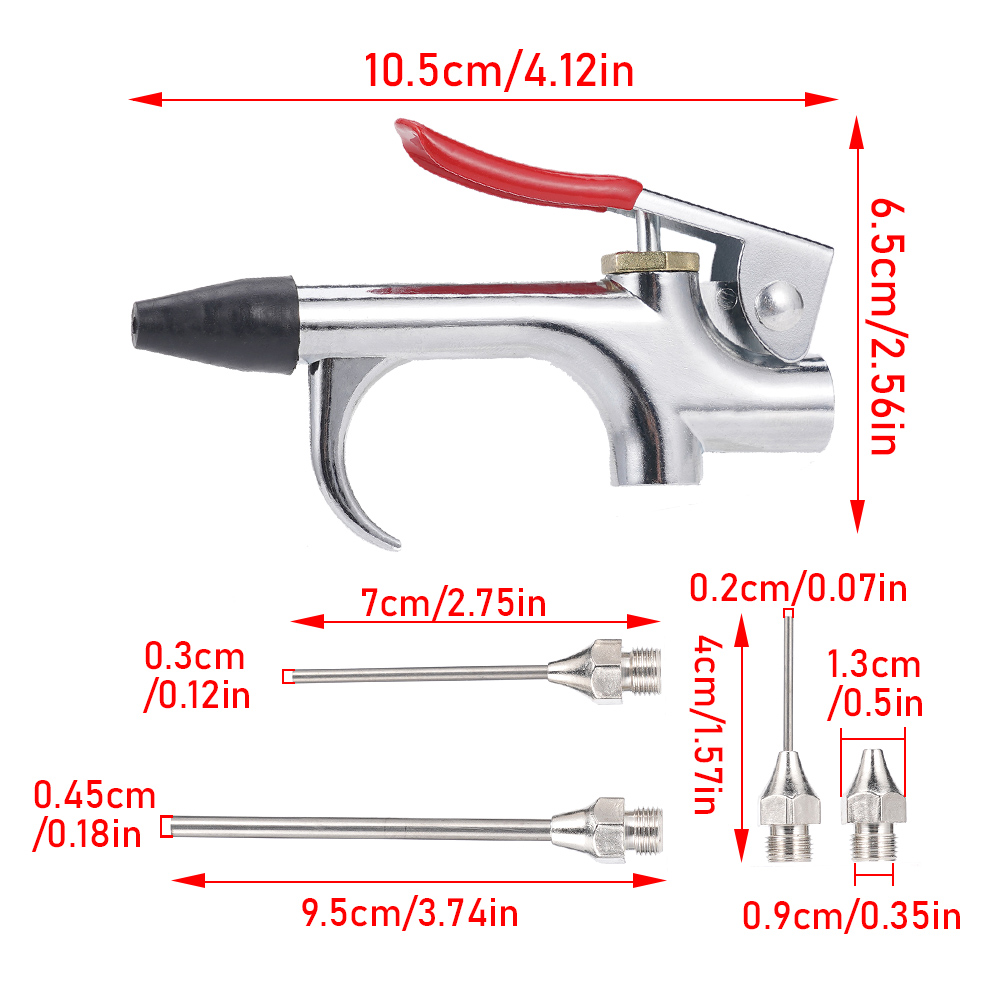 Hava Kompresörü Üfleme Tabanca - Spray Gun Air Compressor Kit incelemesi ve fiyatı
