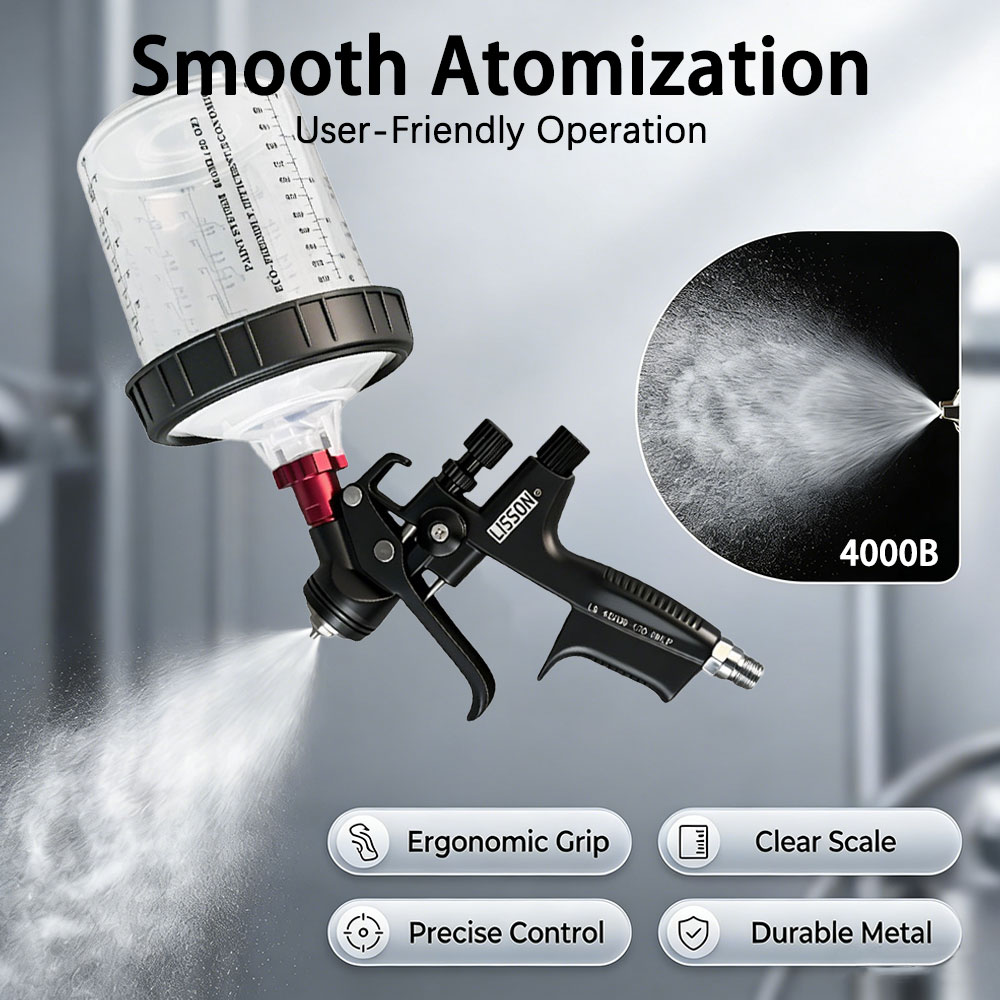 Adaptörlü ve Karıştırma Tanklı - Hvlp Spray Gun Gravity Feed incelemesi ve fiyatı