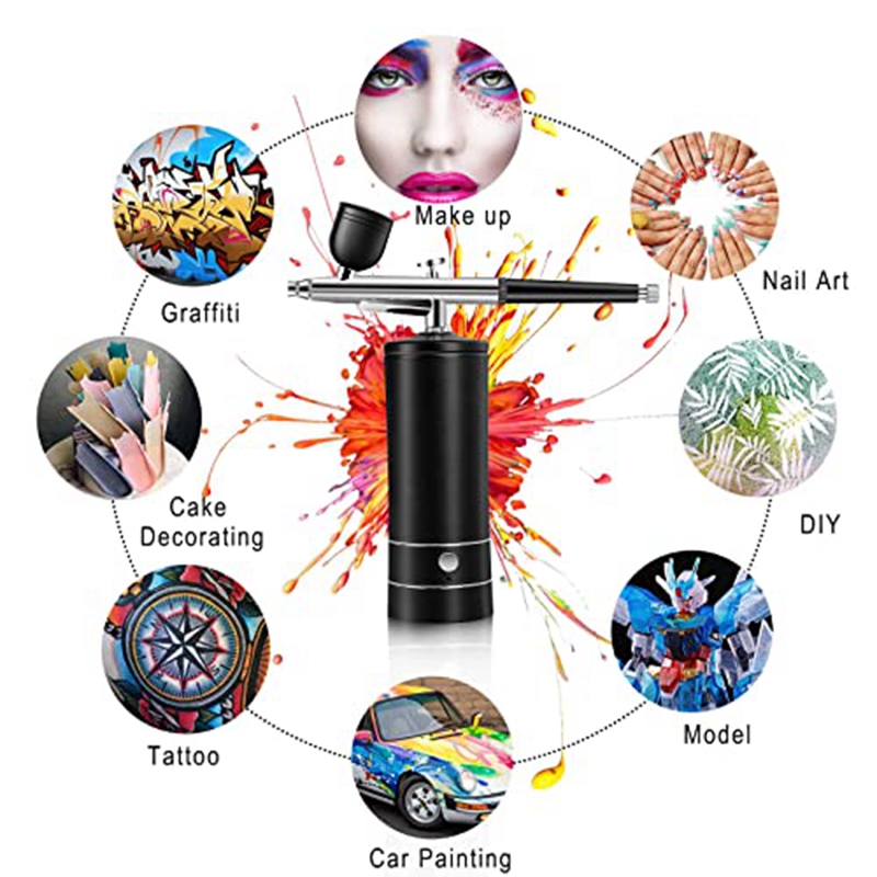Airbrush Seti Şarj Edilebilir  - Airbrush Kit Compressor incelemesi ve fiyatı