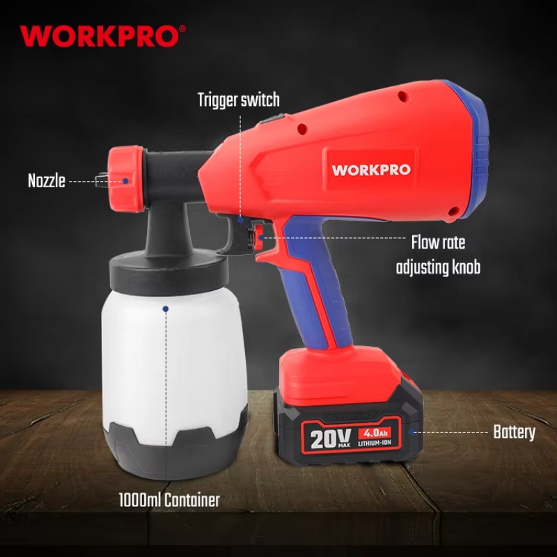 20V Akülü Boya Tabancası Elekt - Cordless Paint Sprayer 20V incelemesi ve fiyatı