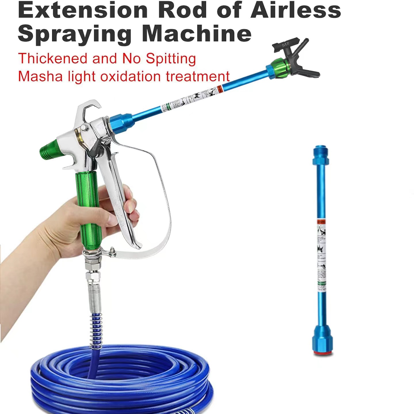 3 adet yüksek kaliteli havasız - Paint Sprayer Extension Pole incelemesi ve fiyatı