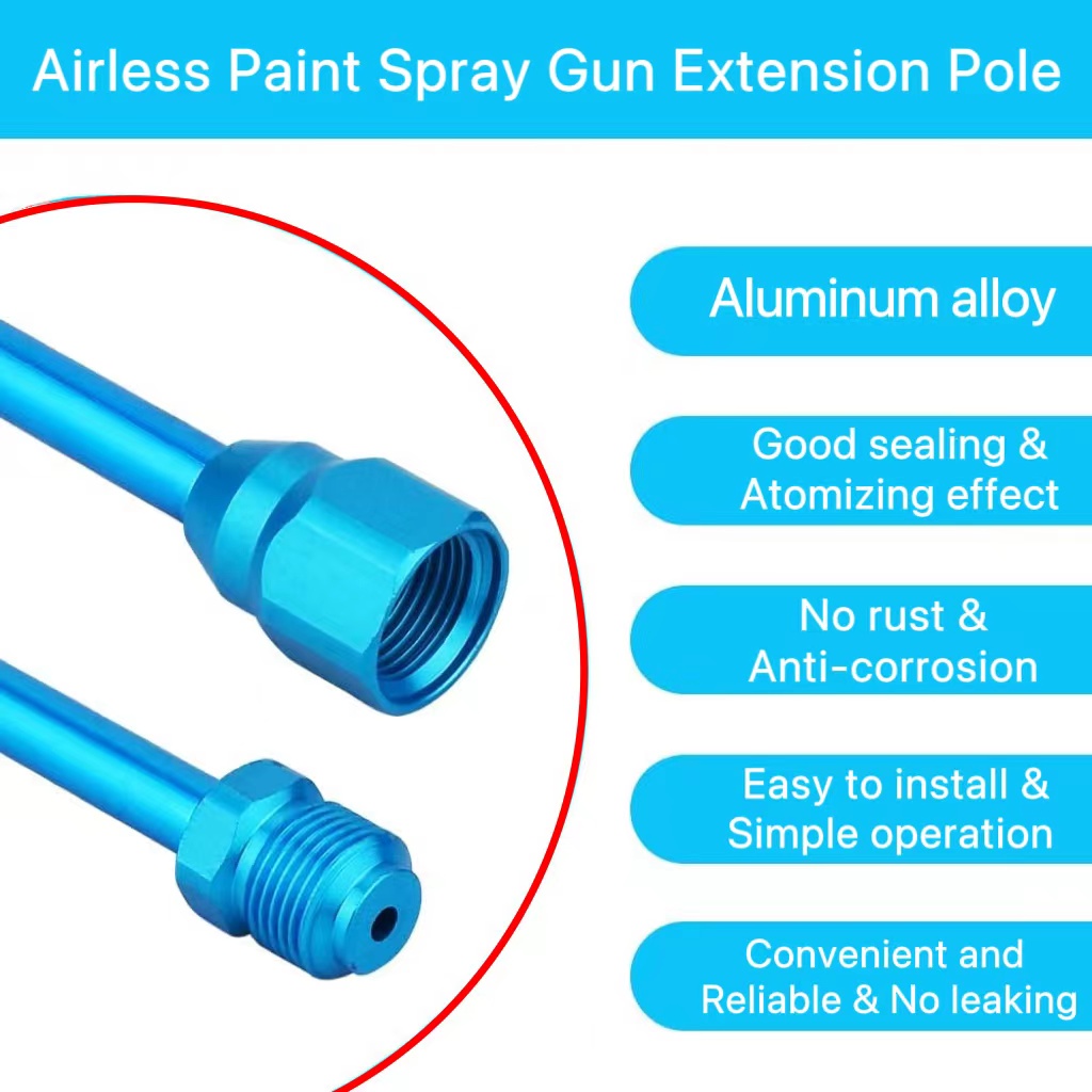 3 adet yüksek kaliteli havasız - Paint Sprayer Extension Pole incelemesi ve fiyatı