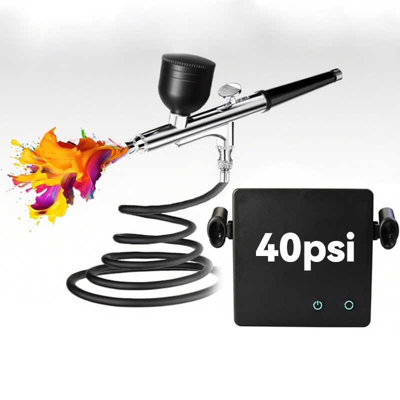 T001A Airbrush Boya Püskürtme  - Spray Gun Air Compressor Kit incelemesi ve fiyatı