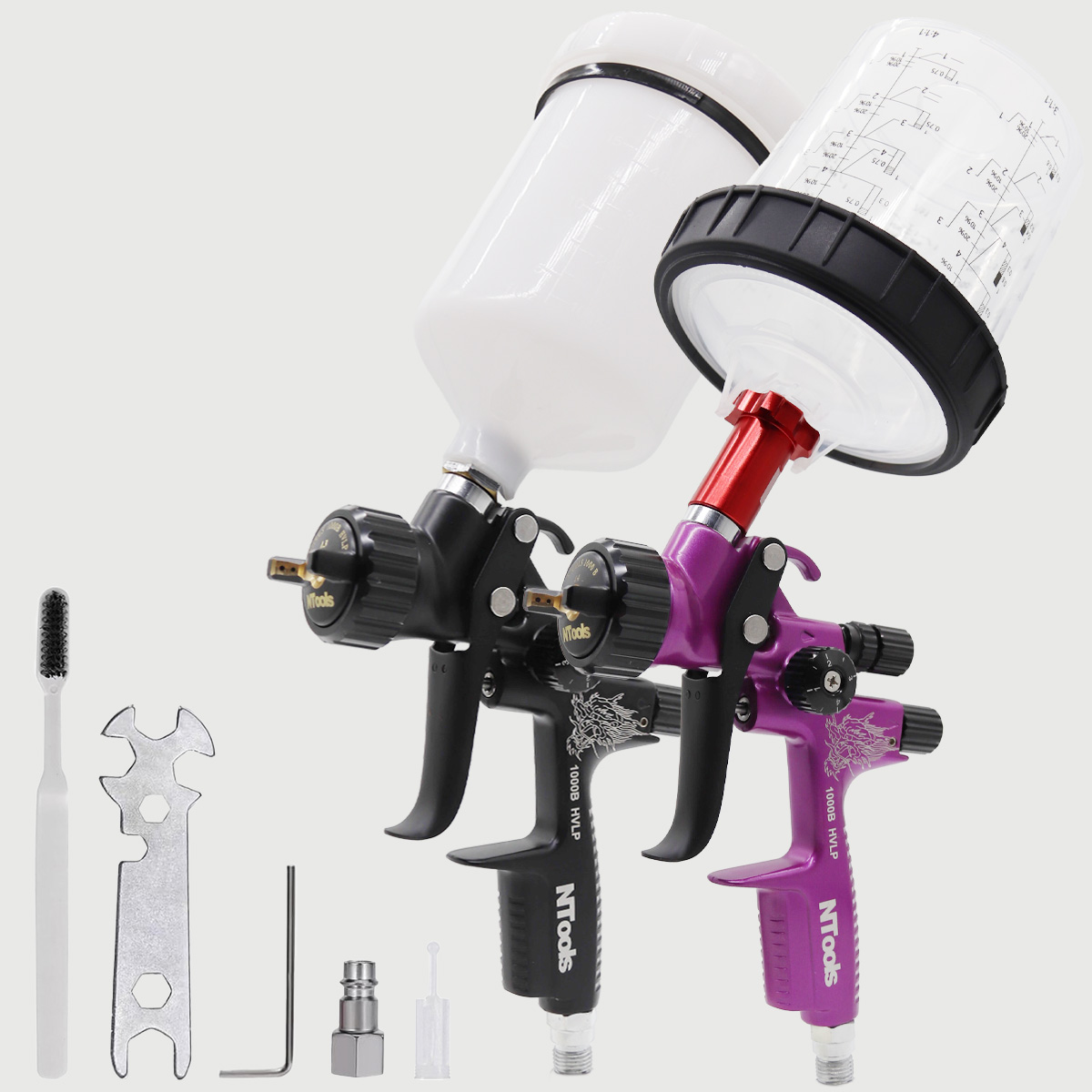 1.3mm Boya Tabancası ve 1.4mm  - Hvlp Spray Gun Gravity Feed incelemesi ve fiyatı