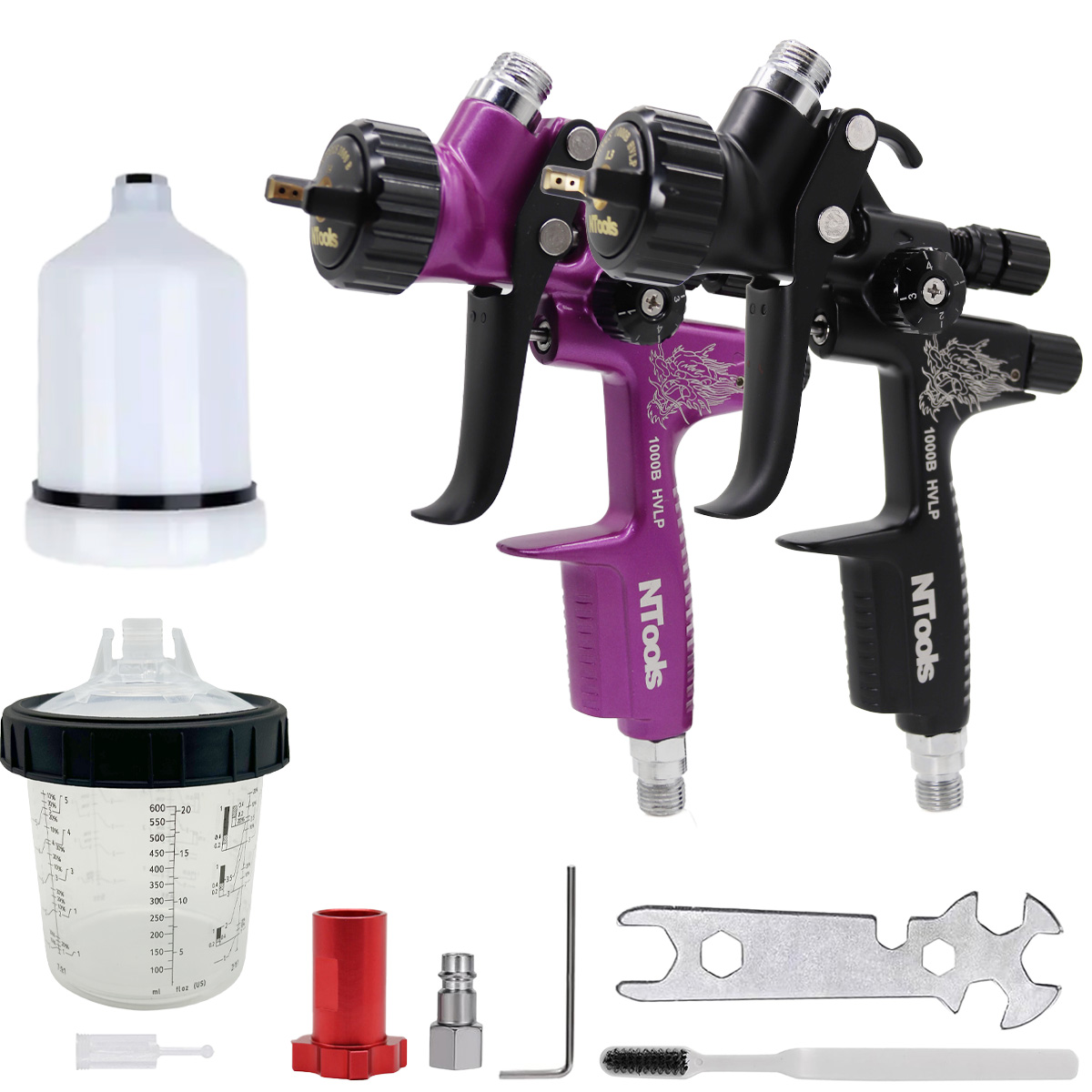 1.3mm Boya Tabancası ve 1.4mm  - Hvlp Spray Gun Gravity Feed incelemesi ve fiyatı