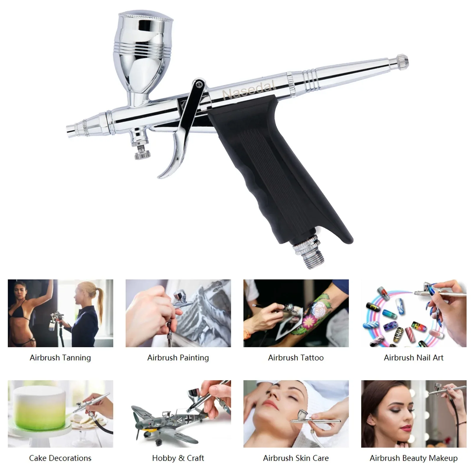 Nasedal Airbrush Hava Kompresö - Spray Gun Air Compressor Kit incelemesi ve fiyatı