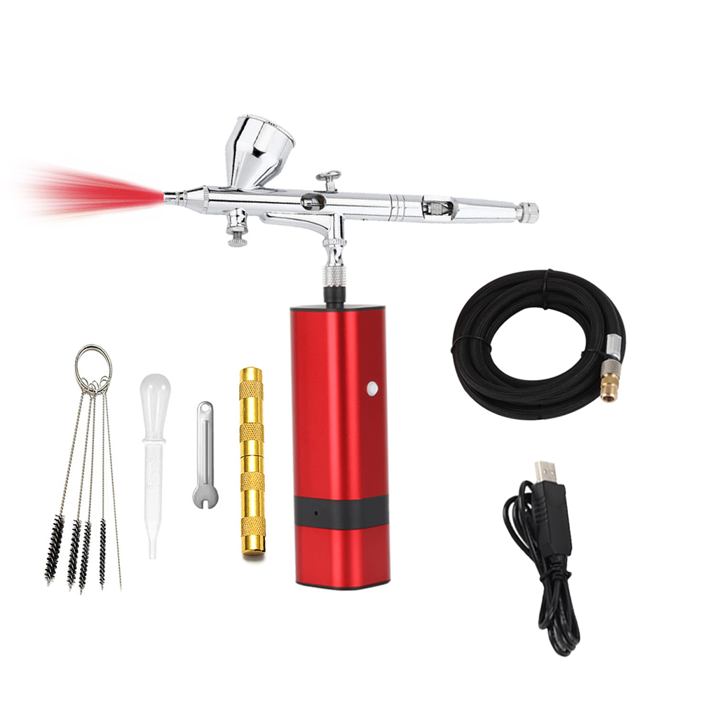 RIBO TM80S-180W Toptan Akülü A - Spray Gun Air Compressor Kit incelemesi ve fiyatı