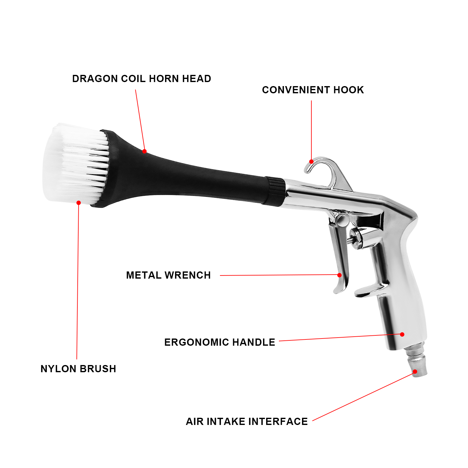 1 adet Alüminyum Alaşımlı Arab - Spray Gun Cleaning Kit incelemesi ve fiyatı