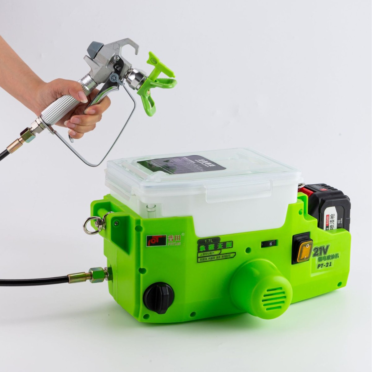 20V Akülü Sırt Tipi Boya Püskü - Cordless Paint Sprayer 20V incelemesi ve fiyatı