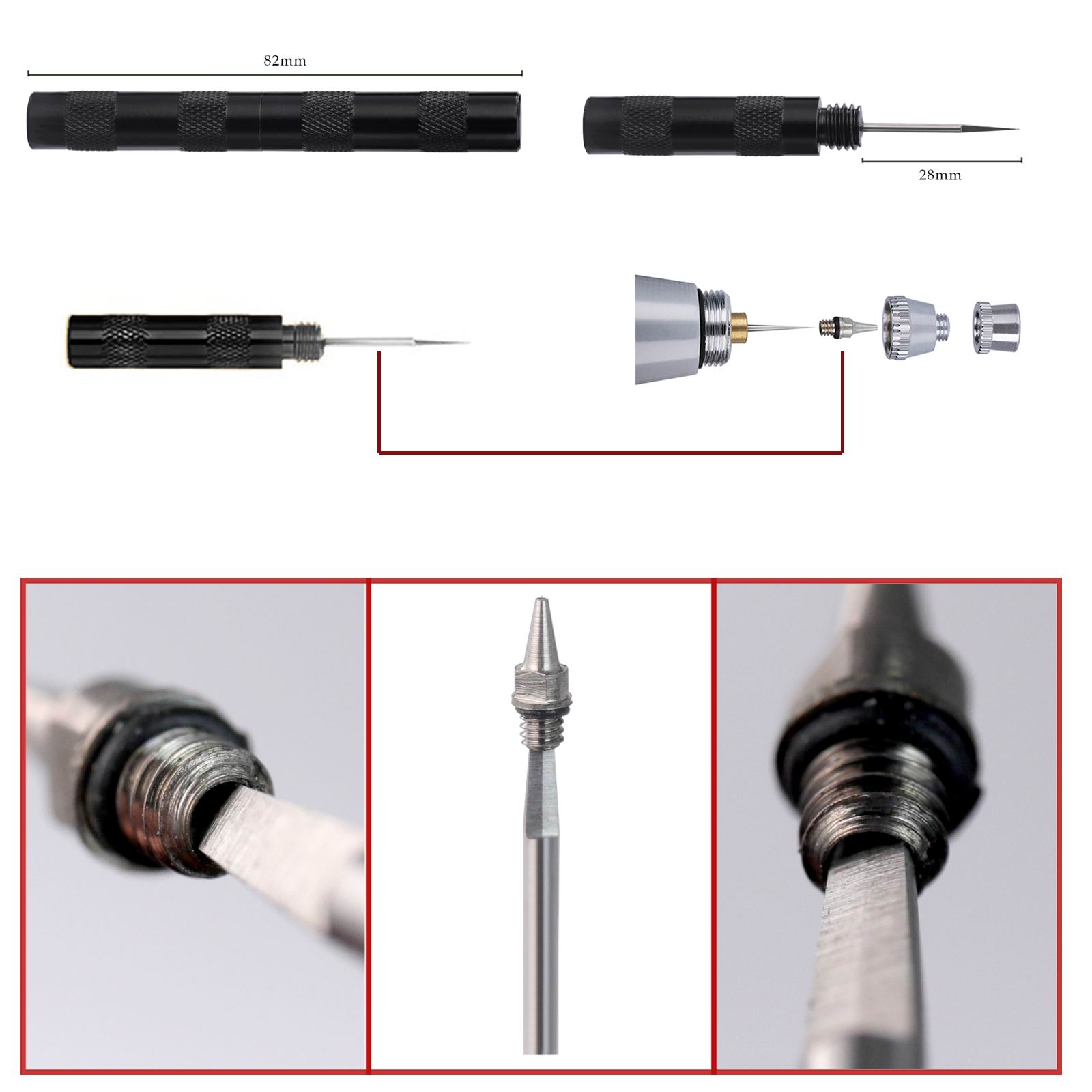SAGUD 19 Parça Airbrush Temizl - Airbrush Kit Compressor incelemesi ve fiyatı