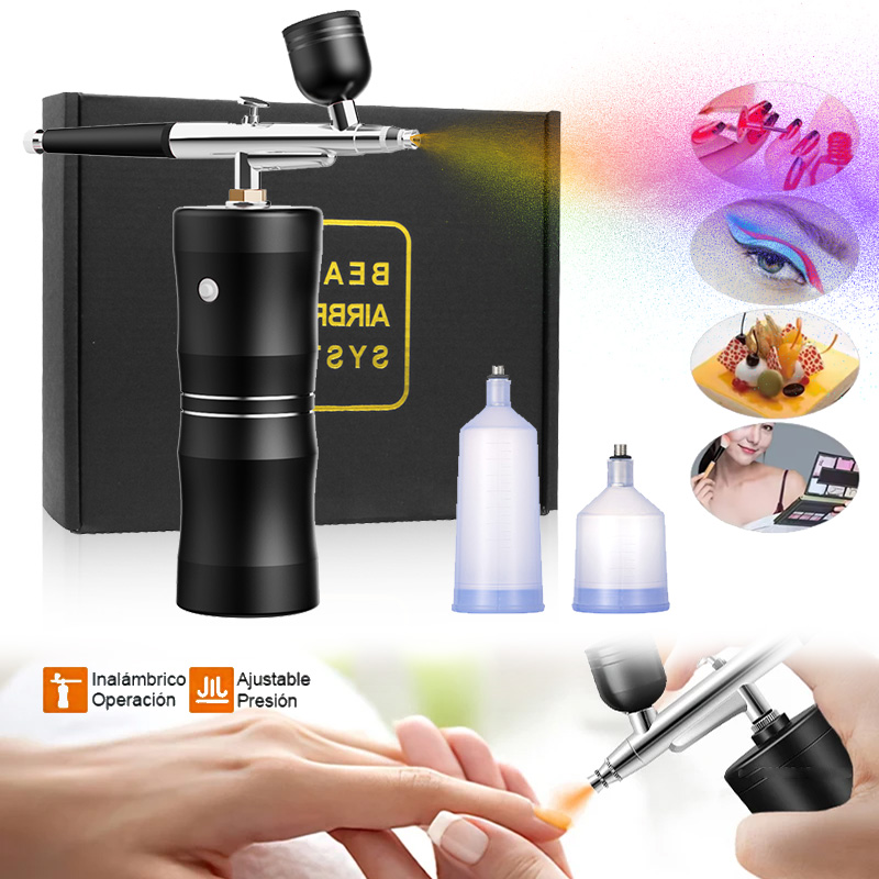 Oksijen Sprey Mini Hava Kompre - Airbrush Kit Compressor incelemesi ve fiyatı