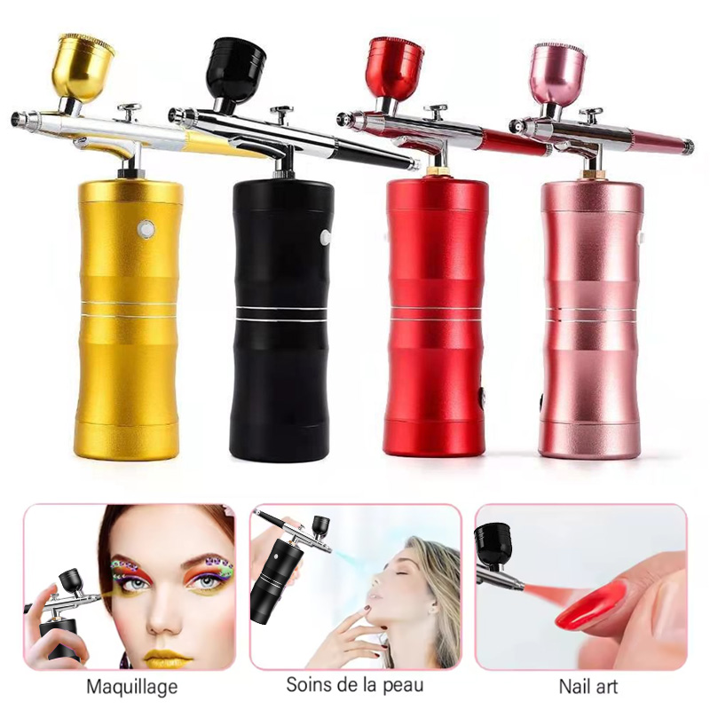 Oksijen Sprey Mini Hava Kompre - Airbrush Kit Compressor incelemesi ve fiyatı
